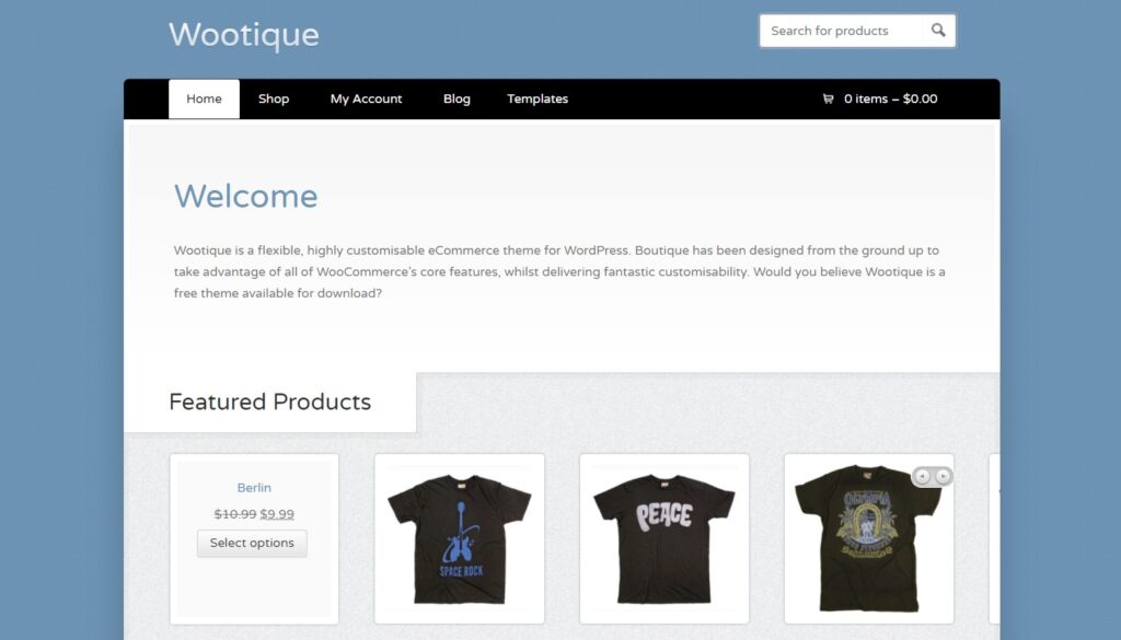 WooThemes-Wootique