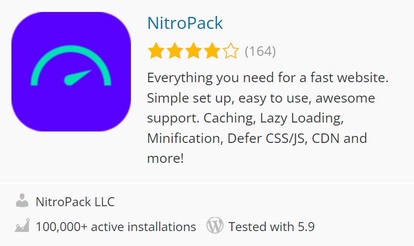 NitroPack plugin