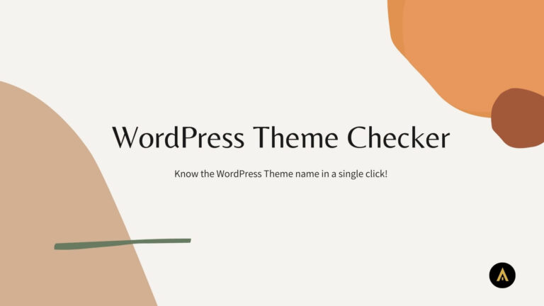 WordPress Theme Checker